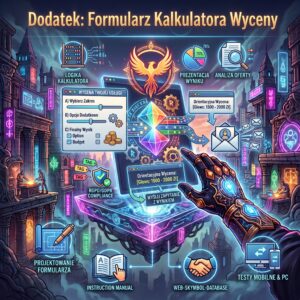 Dodatek - Formularz Kalkulatora Wyceny