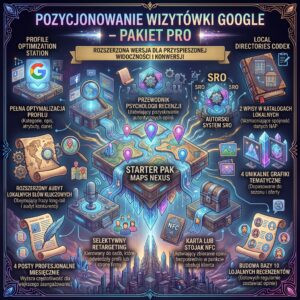 Pozycjonowanie Wizytówki Google – Pakiet Pro