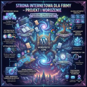 Strona Internetowa dla Firmy – Projekt i Wdrożenie